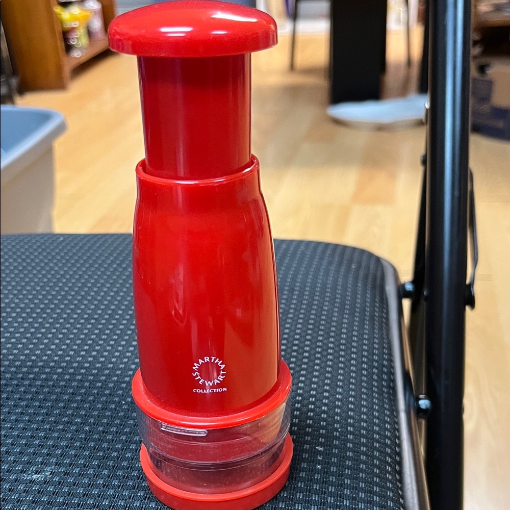 Martha Stewart mini Red Food Chopper